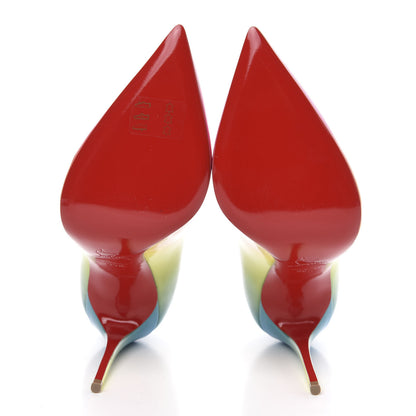 Christian Louboutin Patent Sunrise Pigalle Follies 100 Pumps 39.5 Multicolor 5 of 8