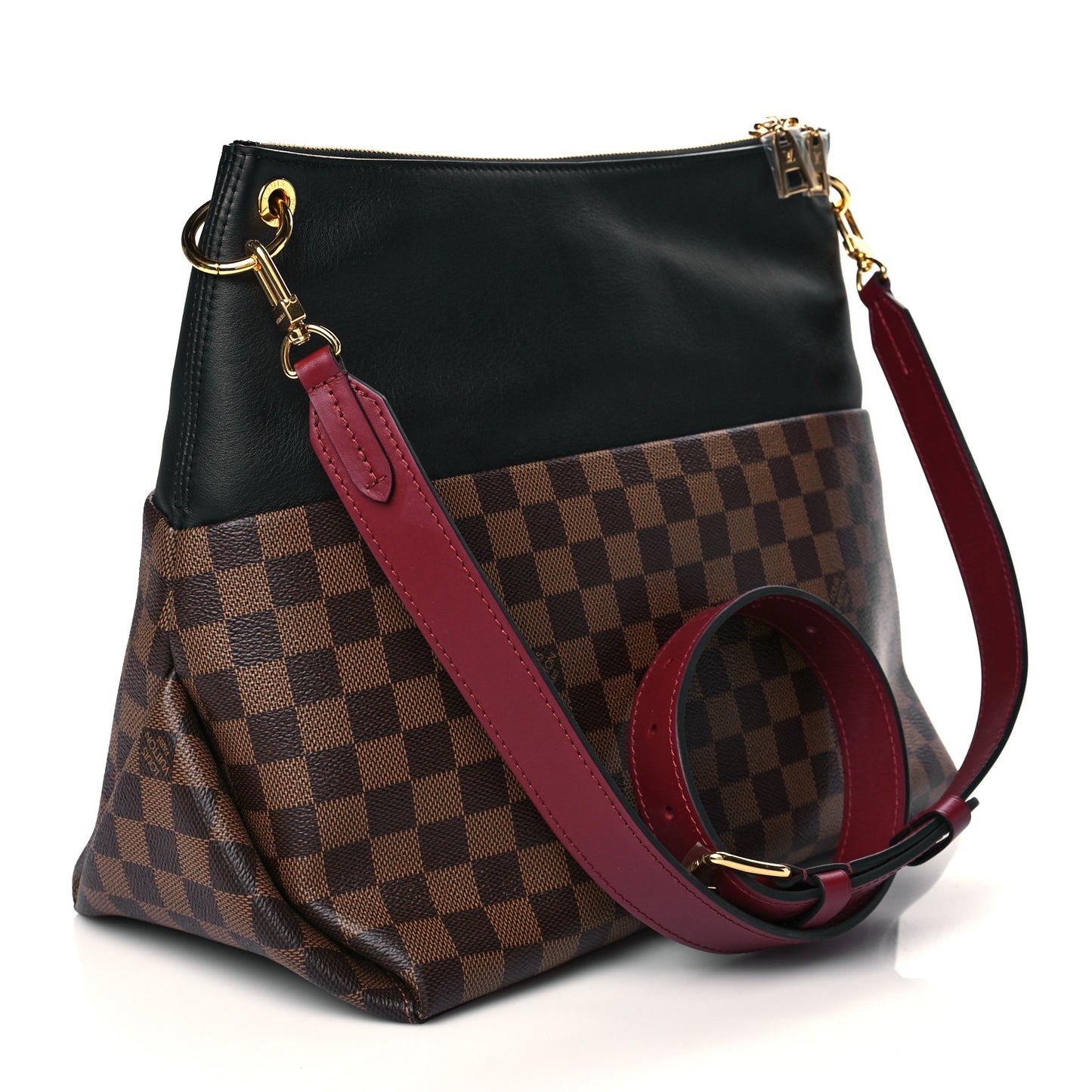 Damier Ebene Calfskin Maida Black