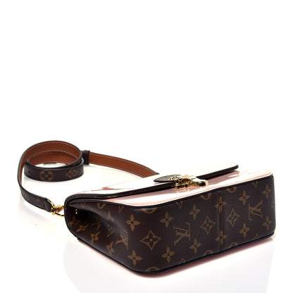 Louis Vuitton Patent Calfskin Monogram Cherrywood BB Rose Ballerine 4 of 11