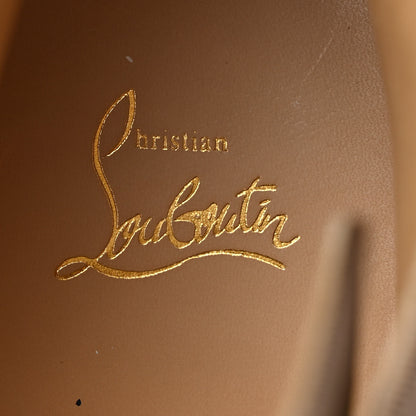 Christian Louboutin Veau Velours Mens Flat Nono Sneakers 43.5 Camel 7 of 9