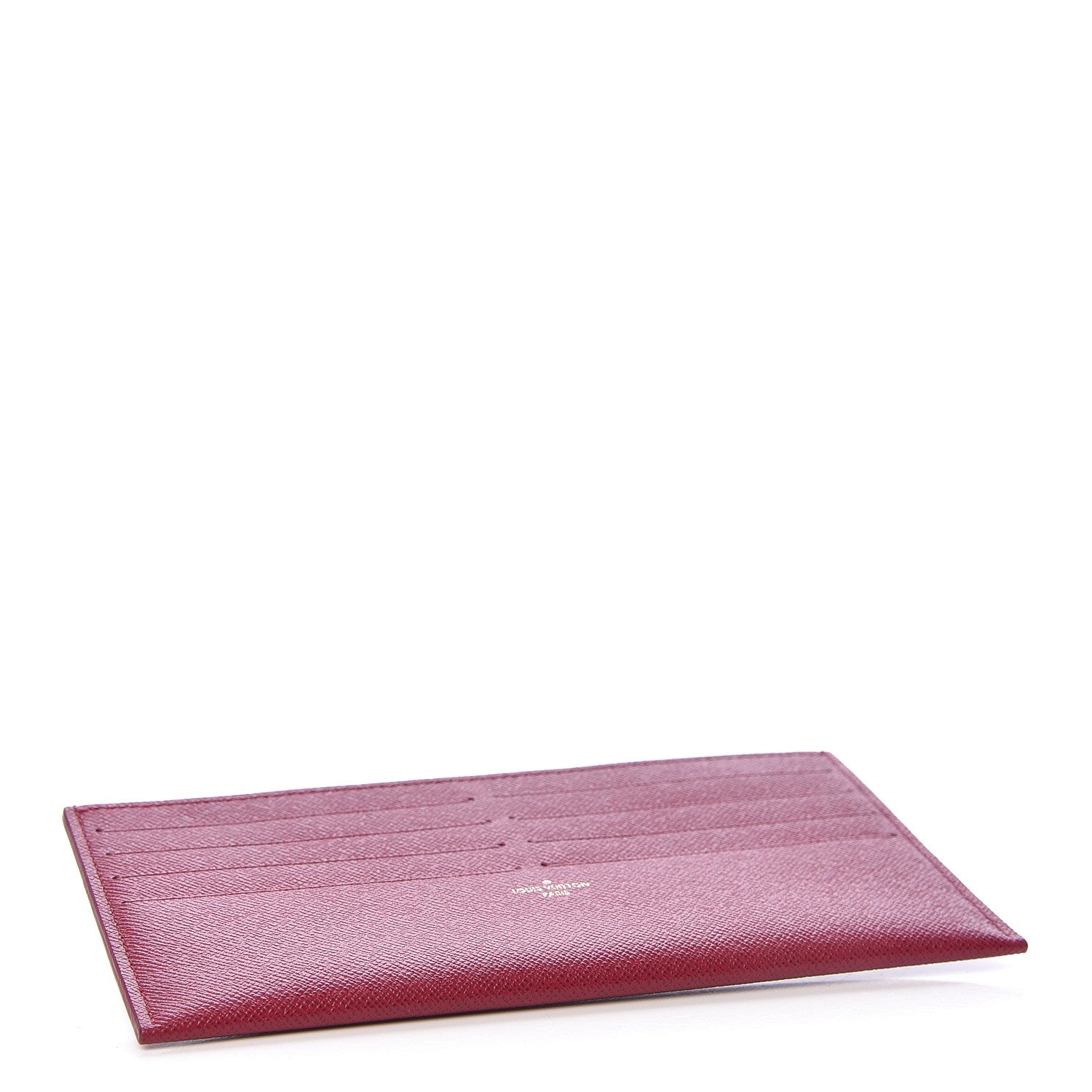 Louis Vuitton Calfskin Felicie Card Holder Insert Fuchsia 4 of 6