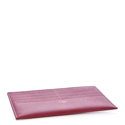 Louis Vuitton Calfskin Felicie Card Holder Insert Fuchsia 4 of 6