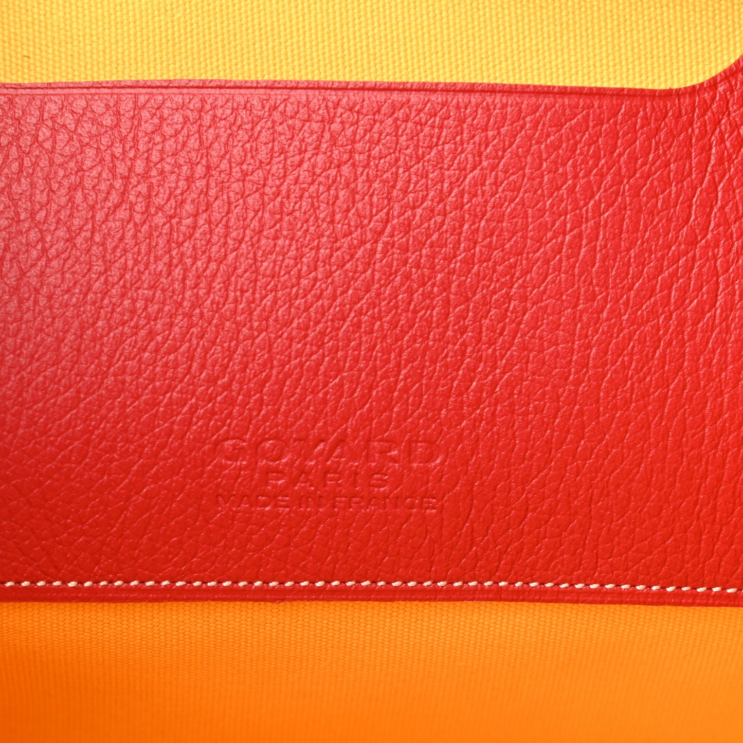 Goyardine Senat Pochette MM Red
