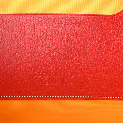 Goyard Goyardine Senat Pochette MM Red 6 of 7