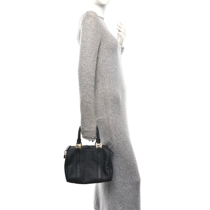 Fendi Zucchino Spalmati Vitello Small Boston Black 2 of 12