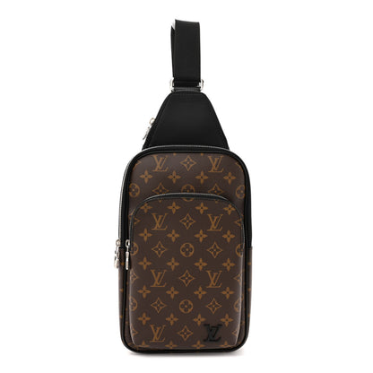 Louis Vuitton Monogram Macassar Avenue Sling Bag NM 1 of 11