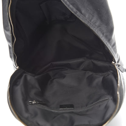 Gucci Coated Canvas Interlocking G Travel Backpack Black 5 of 19