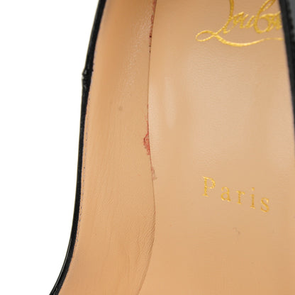 Christian Louboutin Patent So Kate 120 Pumps 37 Black 9 of 9