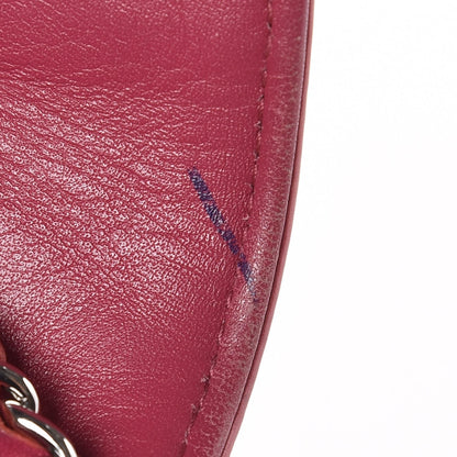 Chanel Patent Camellia Embossed Wallet on Chain WOC Rose 9 of 11