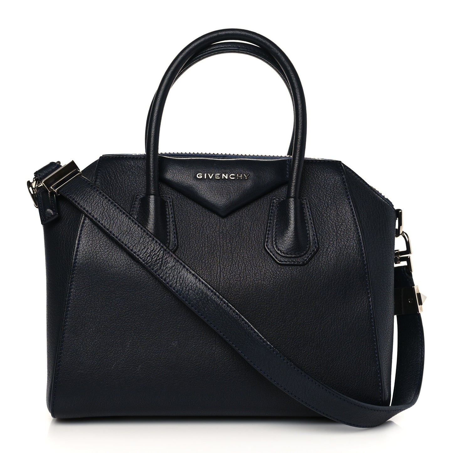 Sugar Goatskin Small Antigona Black