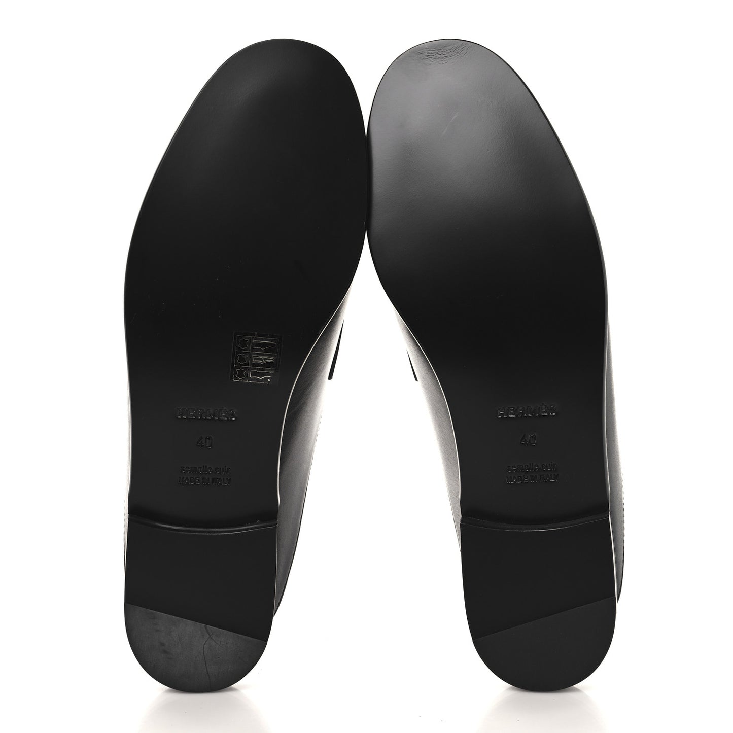 Calfskin Iota Mules 40 Black