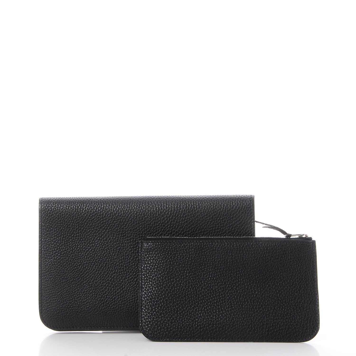 Hermes Togo Dogon Duo Wallet Black 6 of 12