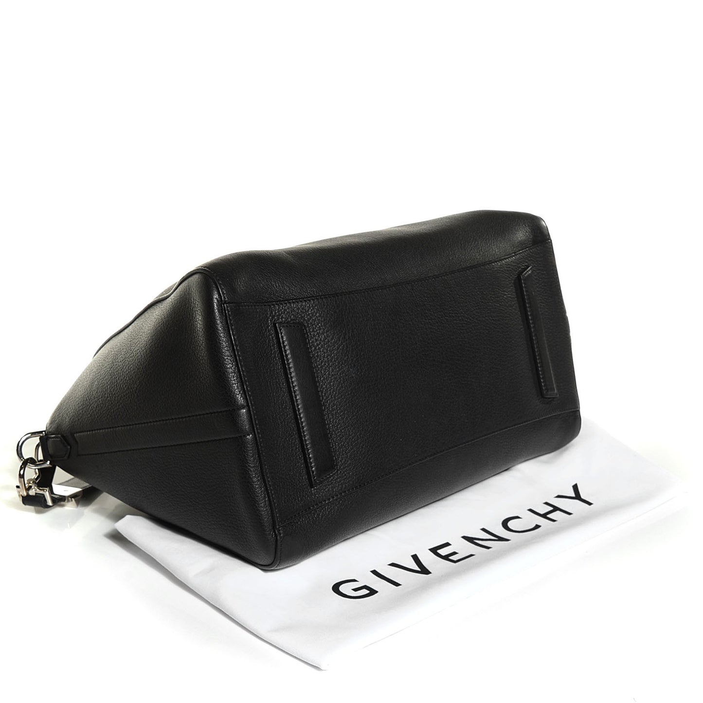 Sugar Goatskin Large Antigona Black