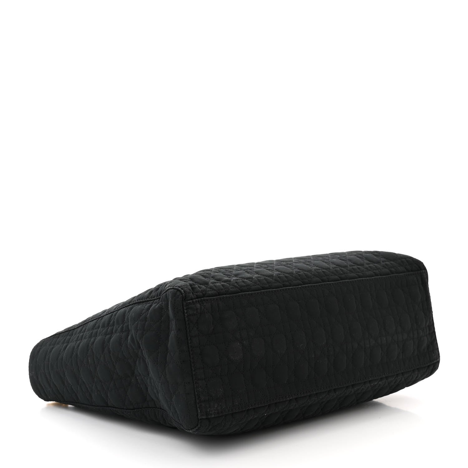 Christian Dior Nylon Cannage Large Lady Dior Black 4 of 10