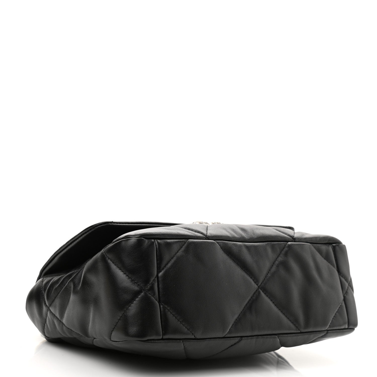 Chanel Lambskin Quilted Medium Chanel 19 Flap Black 4 of 11