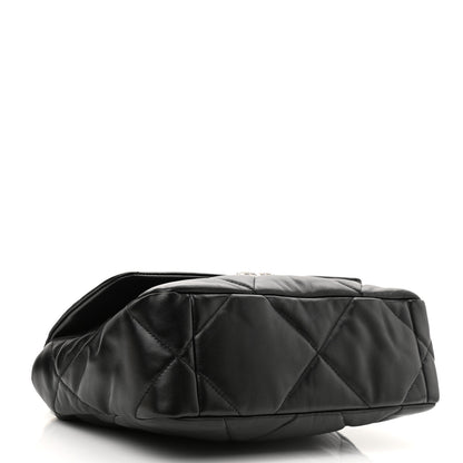 Chanel Lambskin Quilted Medium Chanel 19 Flap Black 4 of 11