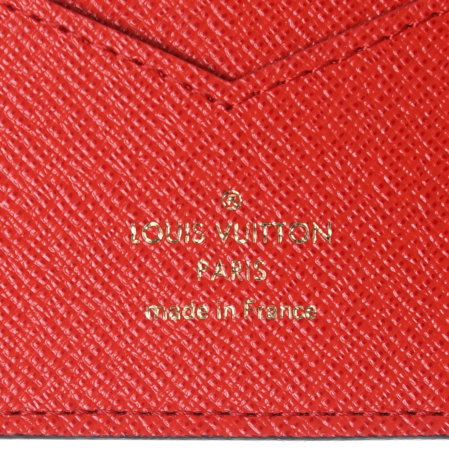 Monogram 2019 Christmas Animation Passport Cover Rouge