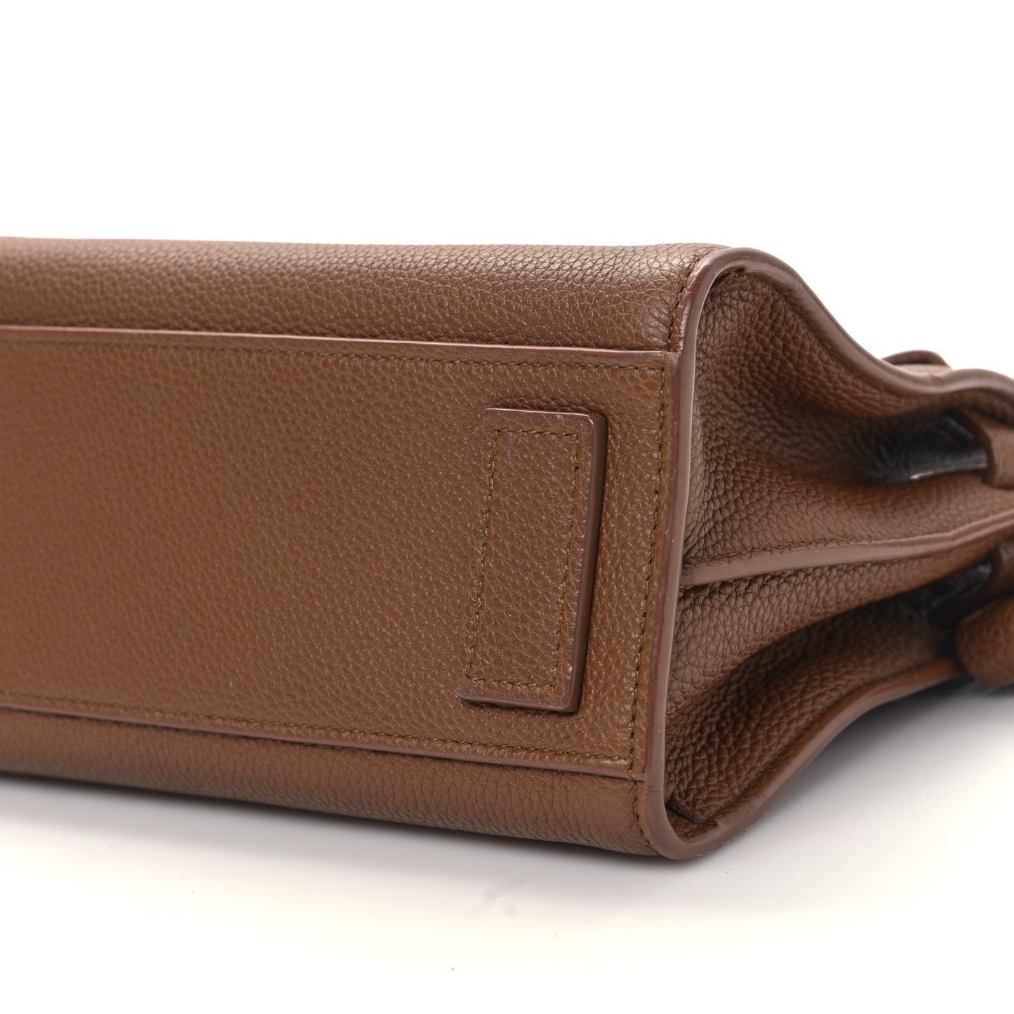 Grained Calfskin Nano Supple Sac De Jour Moka