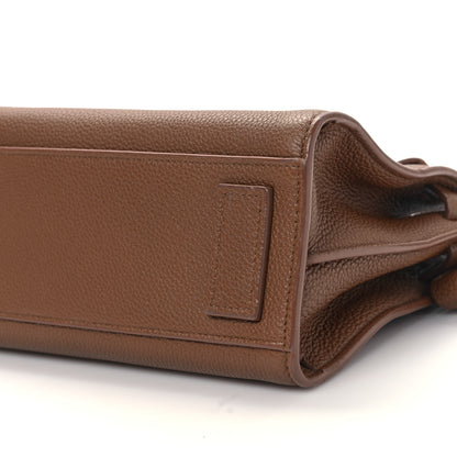 Saint Laurent Grained Calfskin Nano Supple Sac De Jour Moka 9 of 9