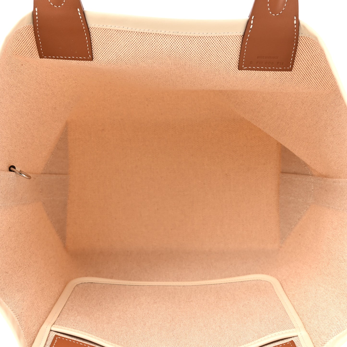 Military Toile Canvas Swift Steeple 28 Bag Ecru Gold