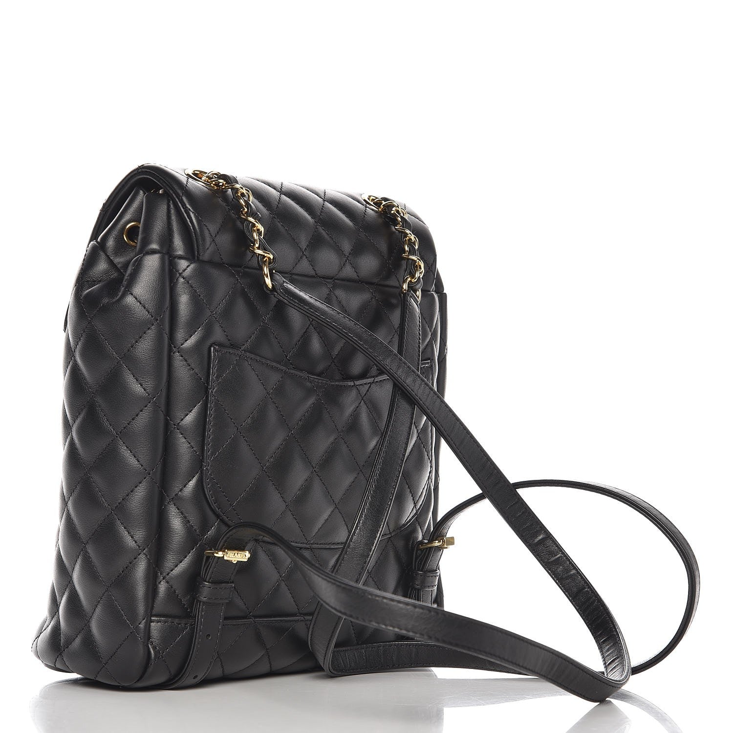 Chanel Lambskin Quilted Small Urban Spirit Backpack Black 3 of 7