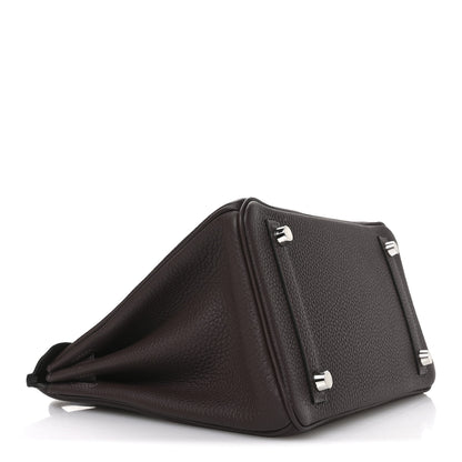 Hermes Togo Birkin 25 Chocolate 4 of 11