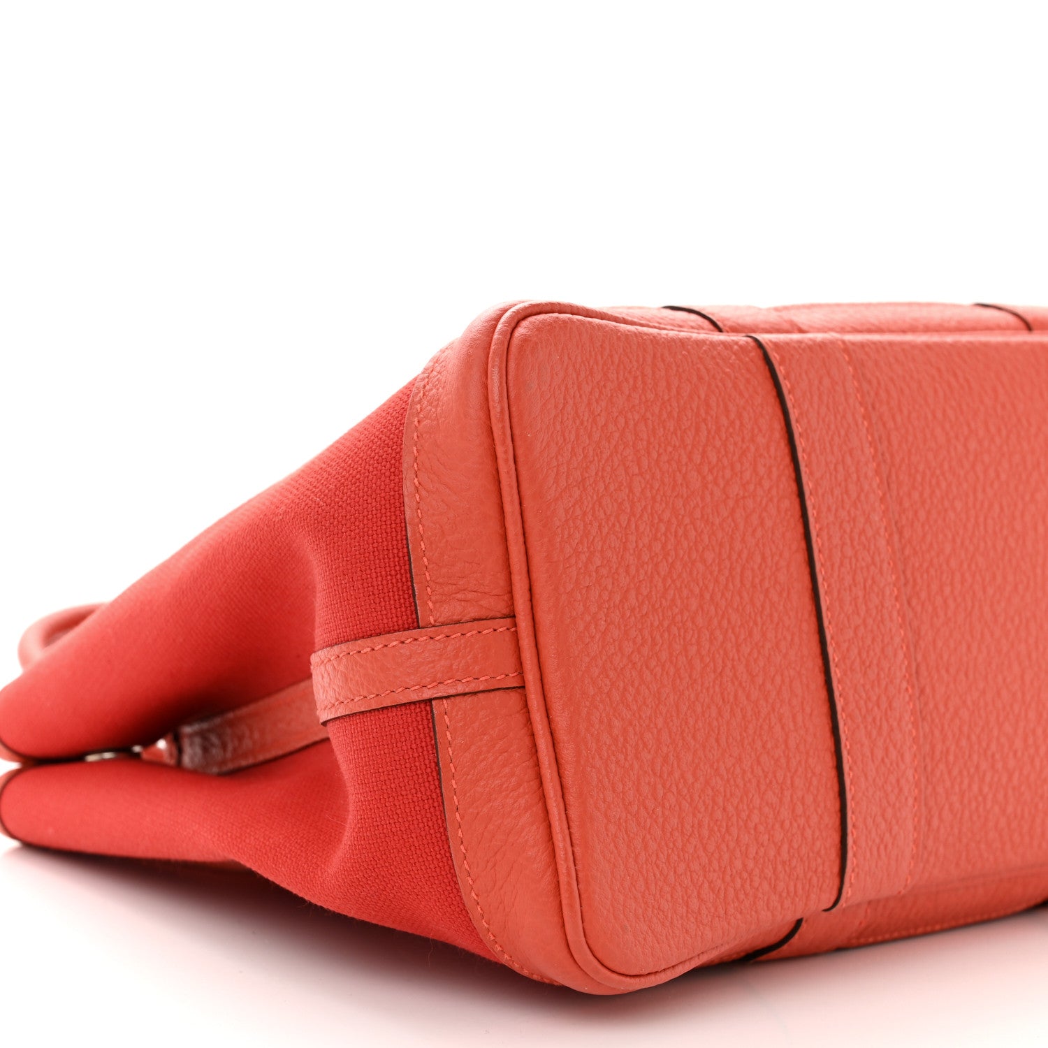 Hermes Toile Officier Negonda Garden Party 30 TPM Rouge Tomate Capucine 9 of 10