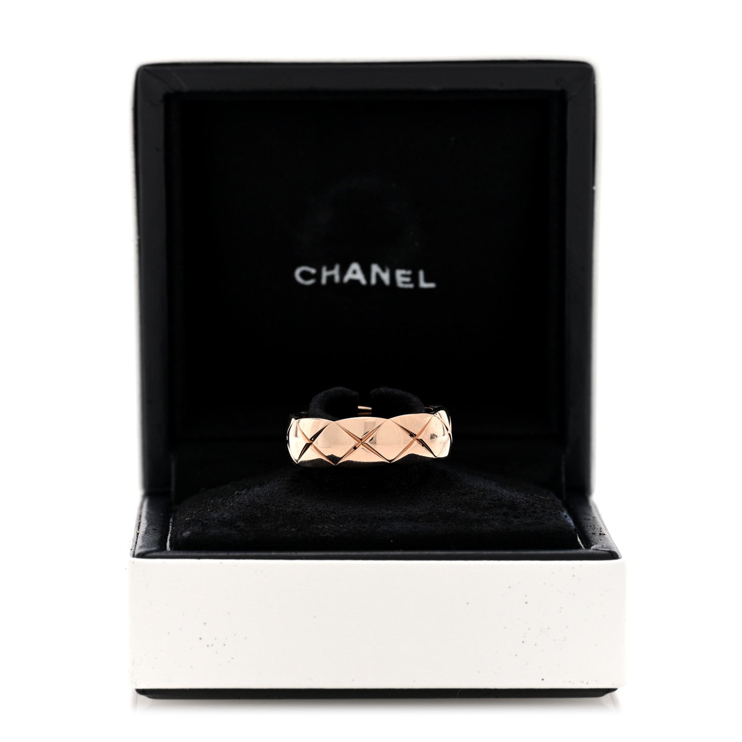 Chanel 18K Beige Gold Small Coco Crush Ring 54 7 6 of 6