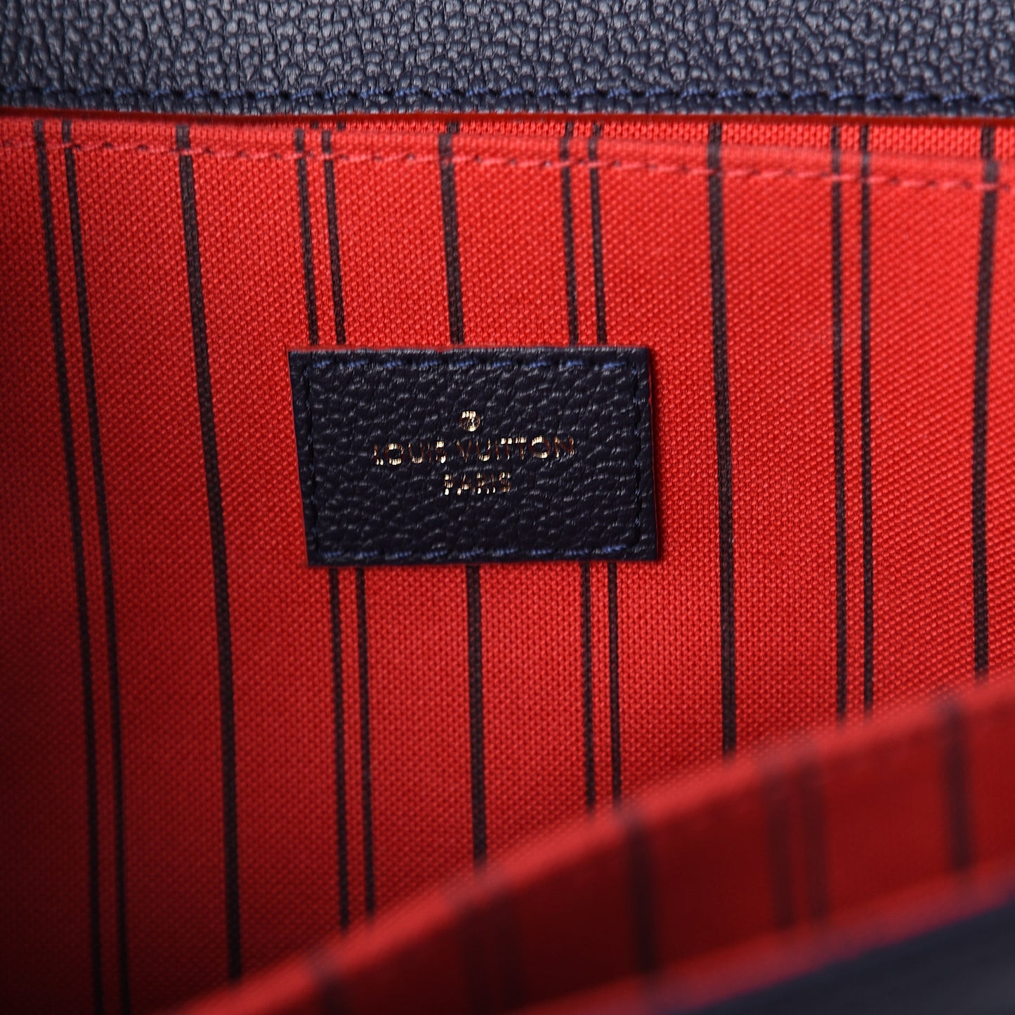 Empreinte Pochette Metis Marine Rouge