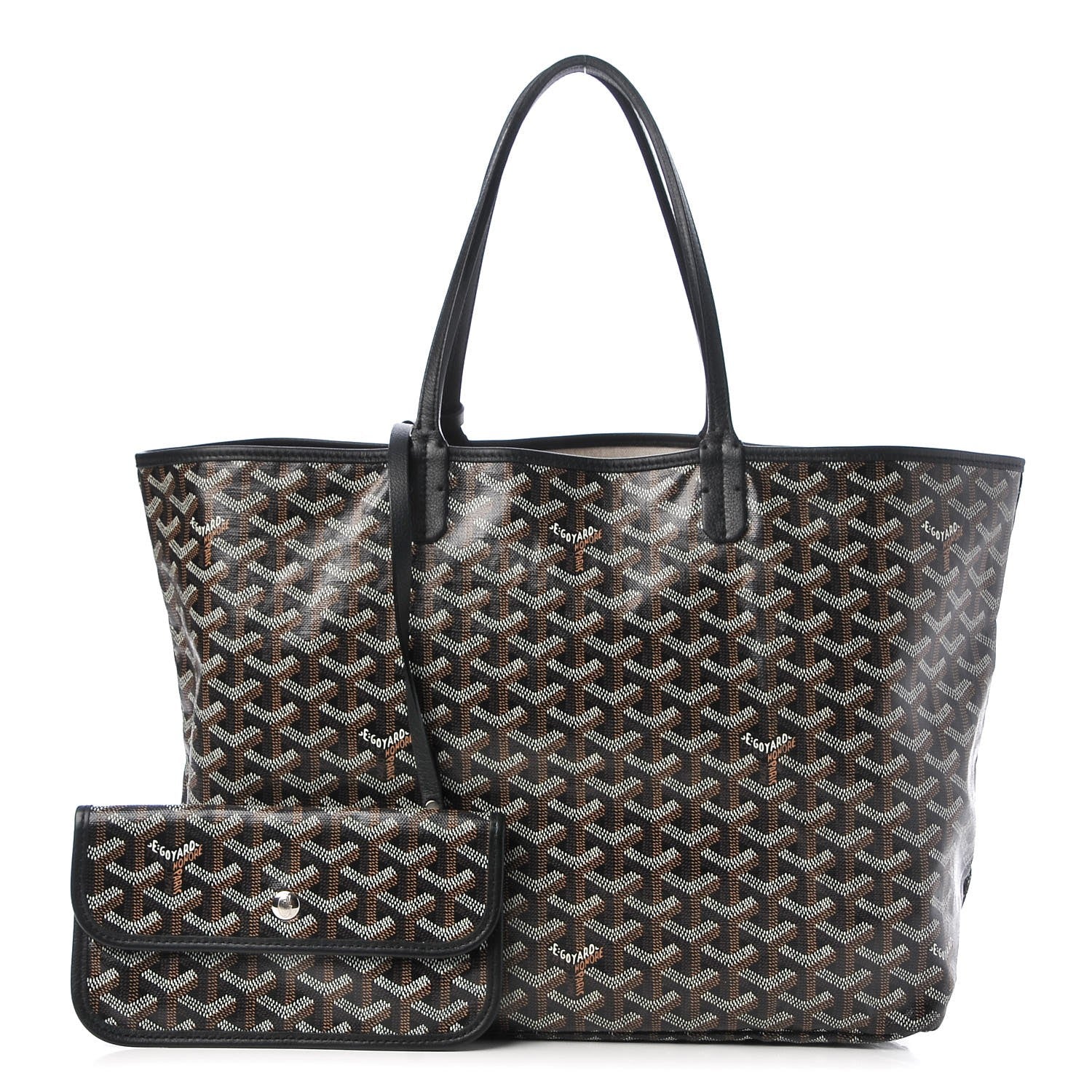 Goyard Goyardine Saint Louis PM Black 1 of 8