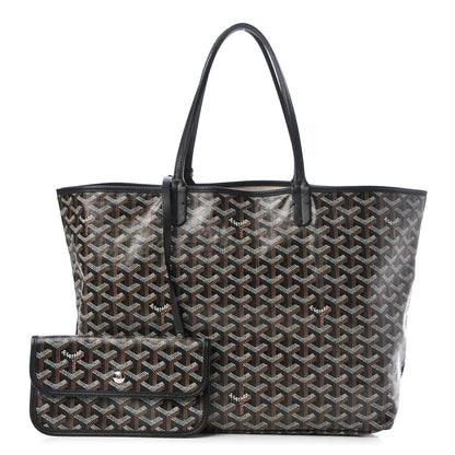 Goyard Goyardine Saint Louis PM Black 1 of 8