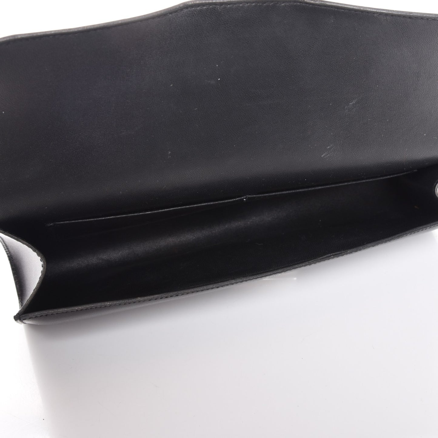 Tadelakt Egee Clutch Black