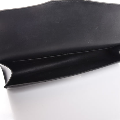 Hermes Tadelakt Egee Clutch Black 5 of 7