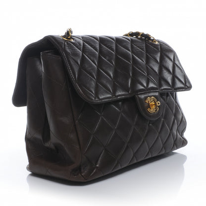Chanel Lambskin Double Sided Medium Flap Brown 3 of 8