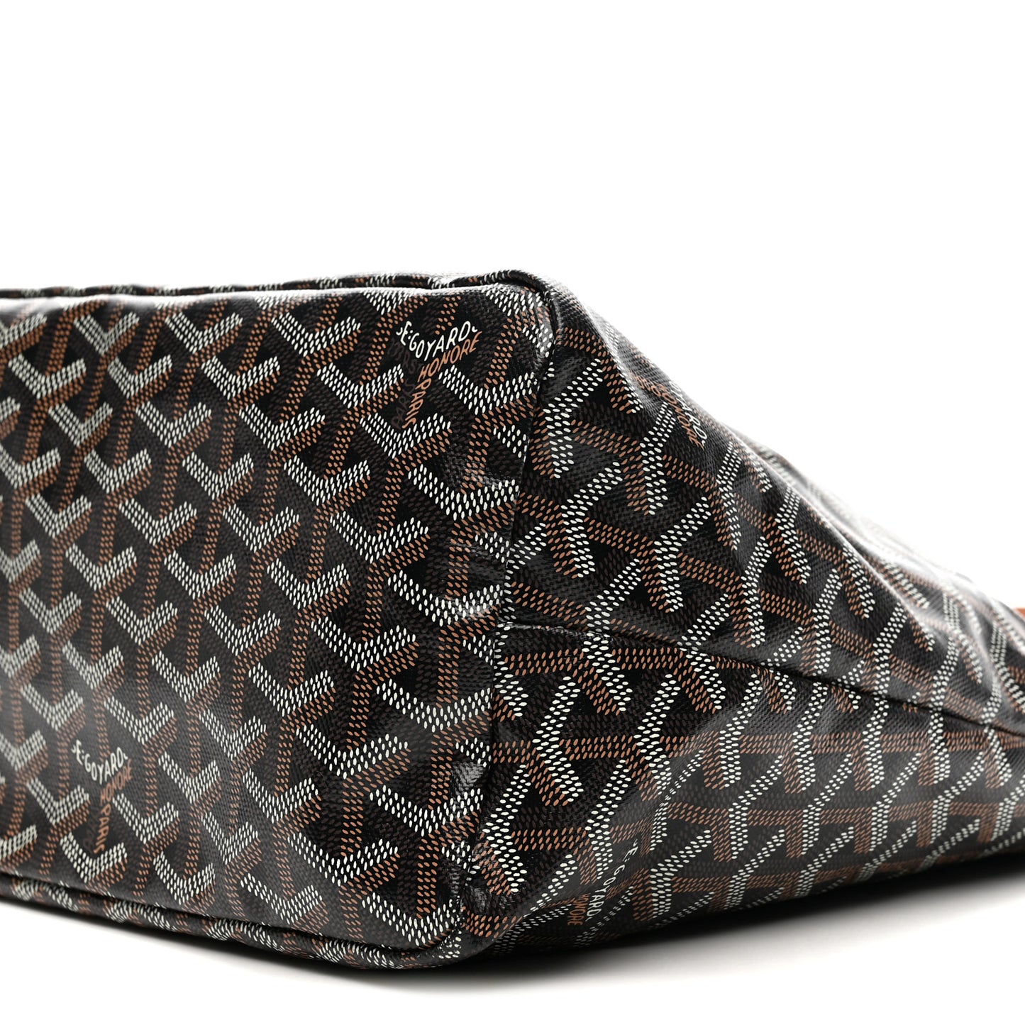 Goyardine Boheme Hobo Black Gold
