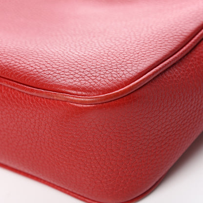 Gucci Pebbled Calfskin Small Soho Disco Bag Tabasco Red 13 of 14