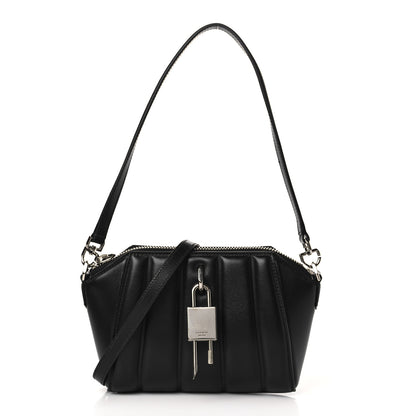 Givenchy Lambskin XS Lock Antigona Shoulder Bag Black 1 of 7