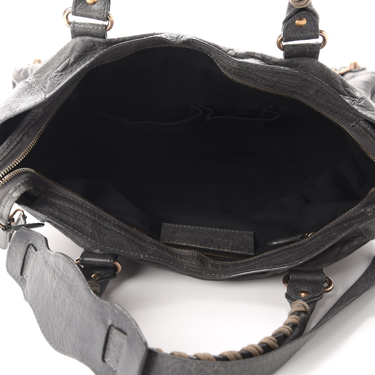 Balenciaga Agneau Giant 12 Rose Gold Hardware City Gris Tarmac 5 of 13