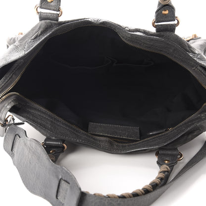 Balenciaga Agneau Giant 12 Rose Gold Hardware City Gris Tarmac 5 of 13