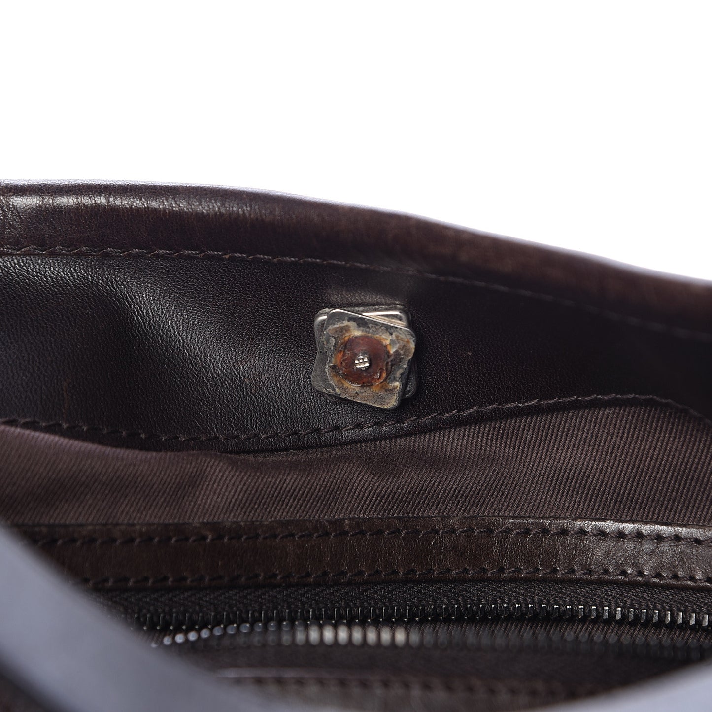 Monogram Hobo Dark Brown