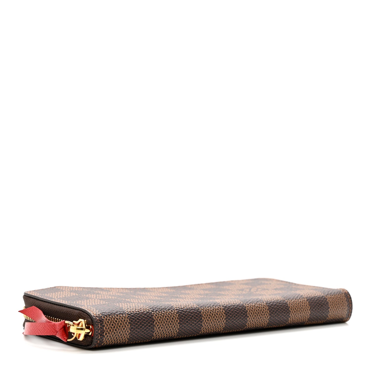 Louis Vuitton Damier Ebene Clemence Wallet Cherry 4 of 6