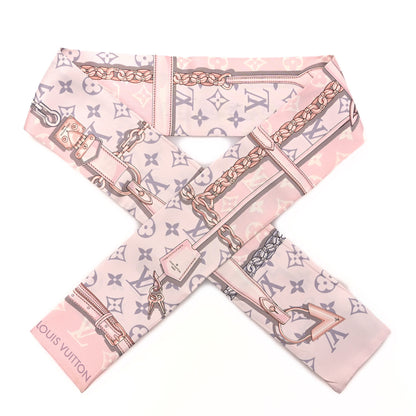 Louis Vuitton Silk Monogram Confidential Bandeau Light Pink 1 of 5