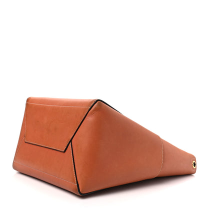 Celine Natural Calfskin Sangle Bucket Bag Terracotta 7 of 10