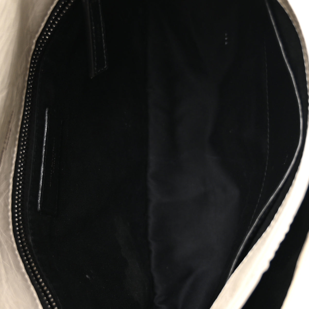 Crinkled Calfskin Matelasse Monogram Medium Niki Chain Satchel Crema Soft