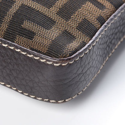 Fendi Zucca Cuoio Romano Selleria Messenger Tobacco Moro 11 of 14