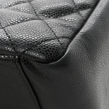 Chanel Caviar Quilted Grand Shopping Tote GST Black 20 of 21