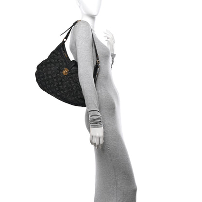Louis Vuitton Denim Mahina XS Black 2 of 10