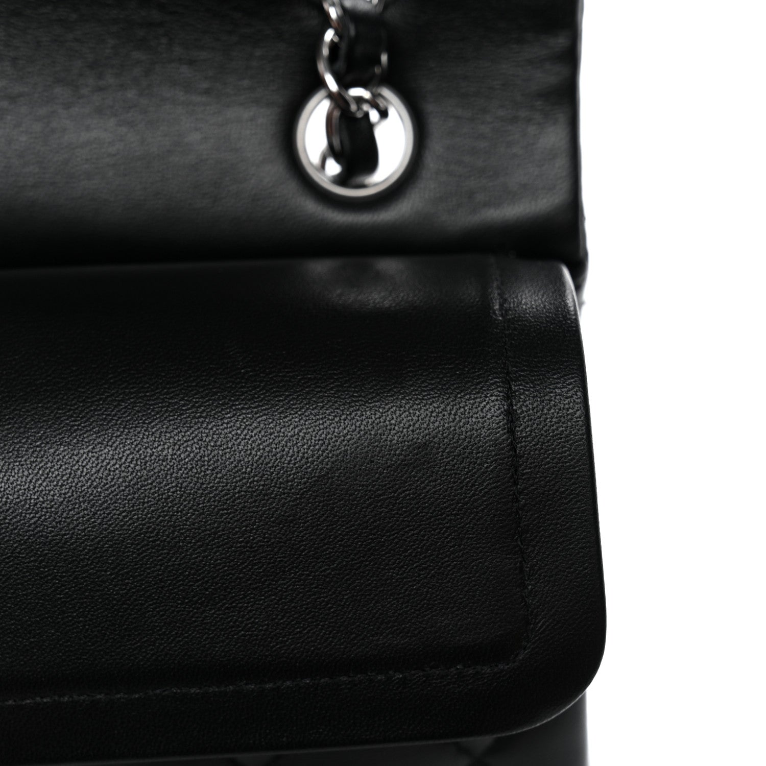 Chanel Lambskin Quilted Small Double Flap Black 12 of 12