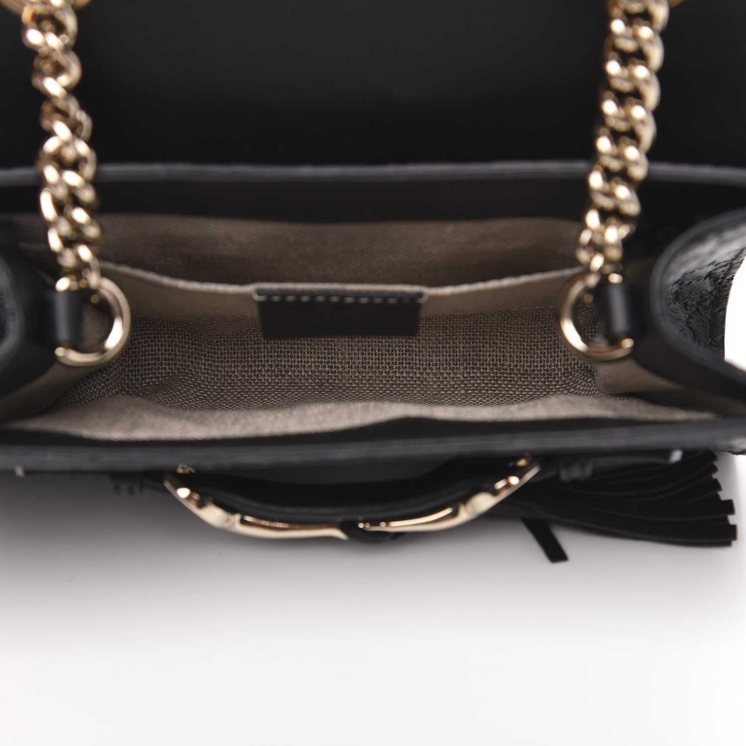 Gucci Microguccissima Mini Emily Shoulder Bag Black 5 of 11