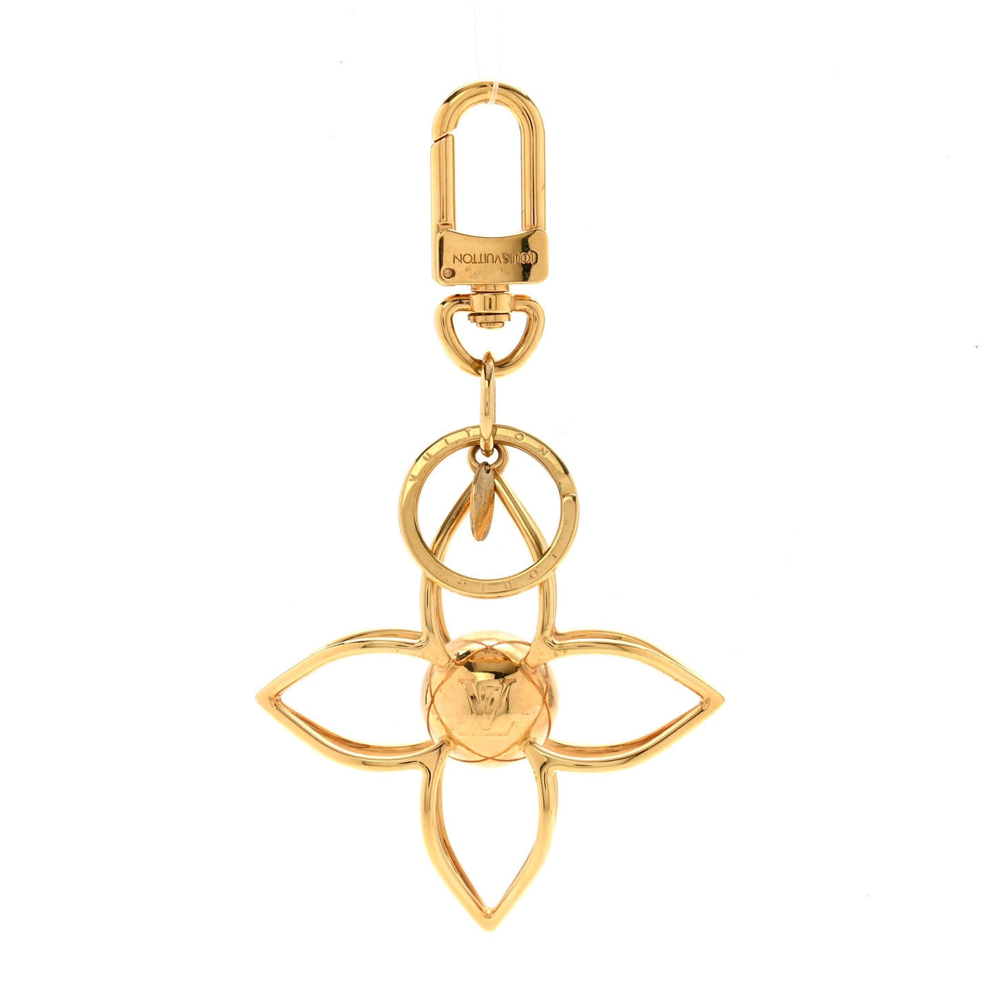 Sphere Bag Charm Gold